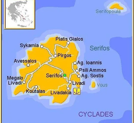 Albatross Hotel Livadi (Serifos)